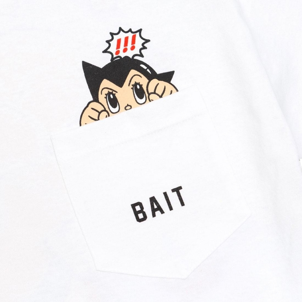 BAIT ASTRO BOY POCKET T SHIRT SIZE L
